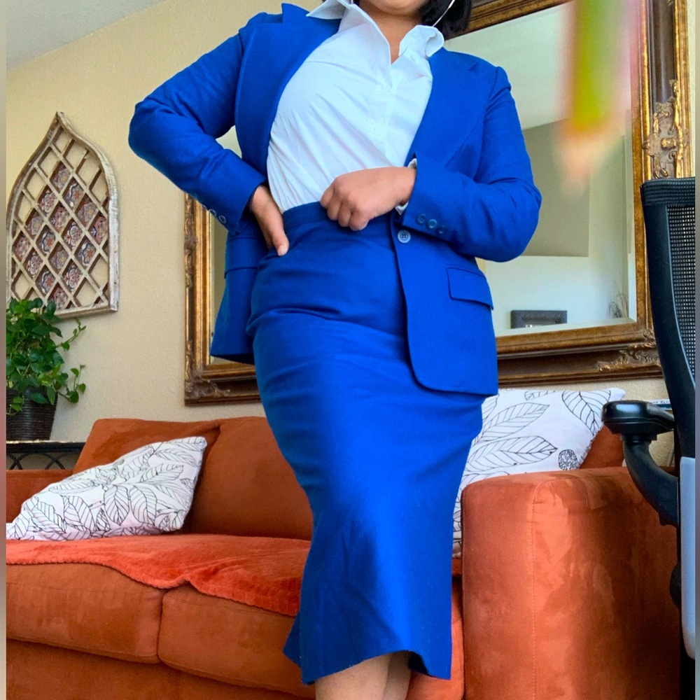 Vibrant Pendleton wool suit